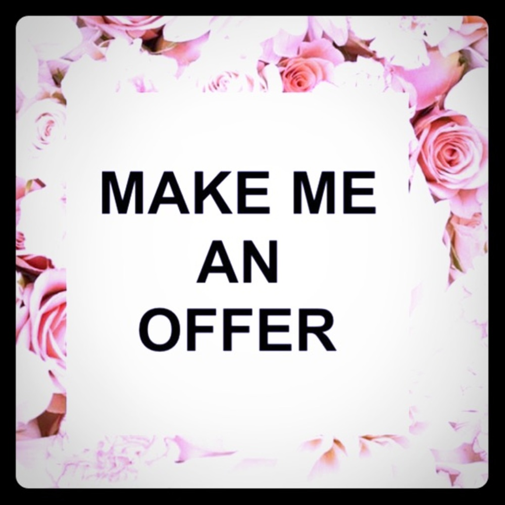 All clothes must go! Make an offer!